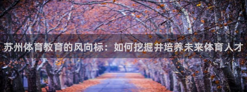 vsport体育官网下载招商电话地址查询：苏州体育教育的风向